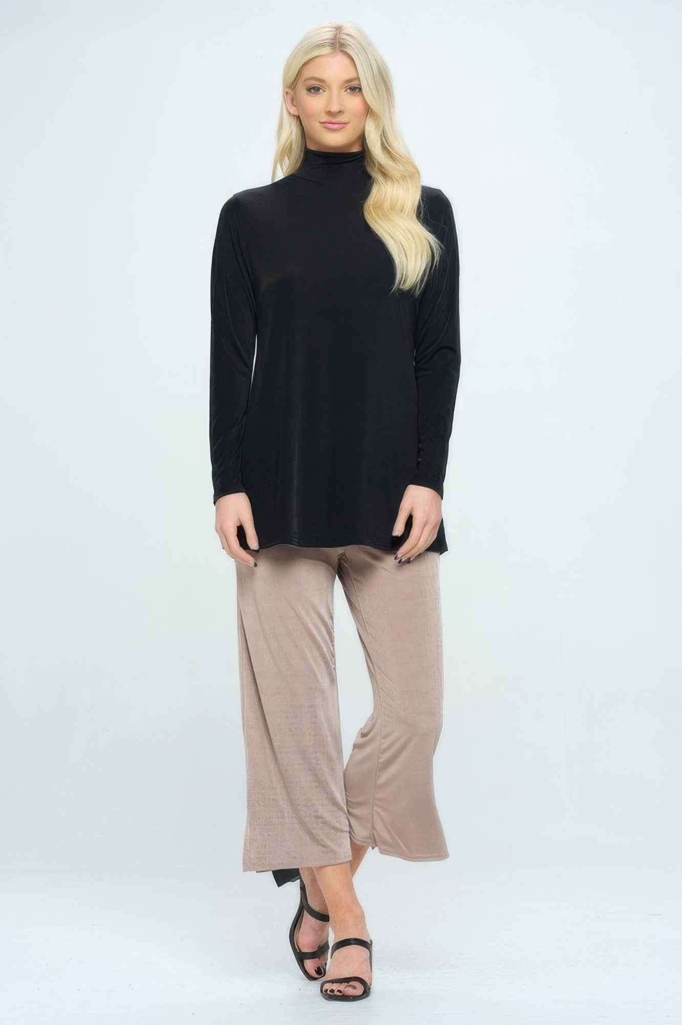 Bns Mock Turtleneck Top