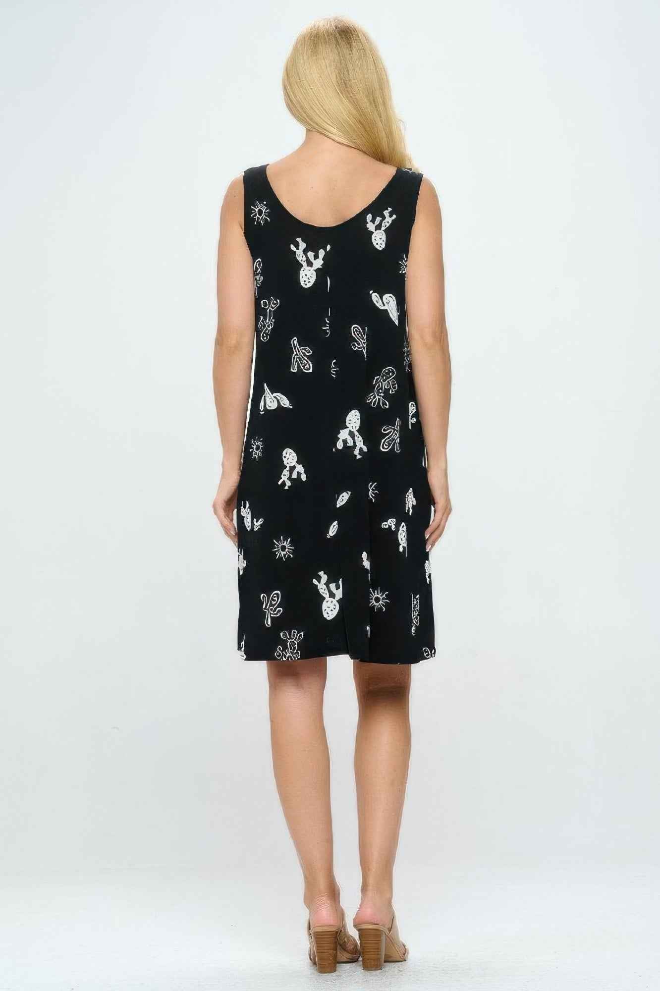 Plus Size Bns Print Missy Tank Dress
