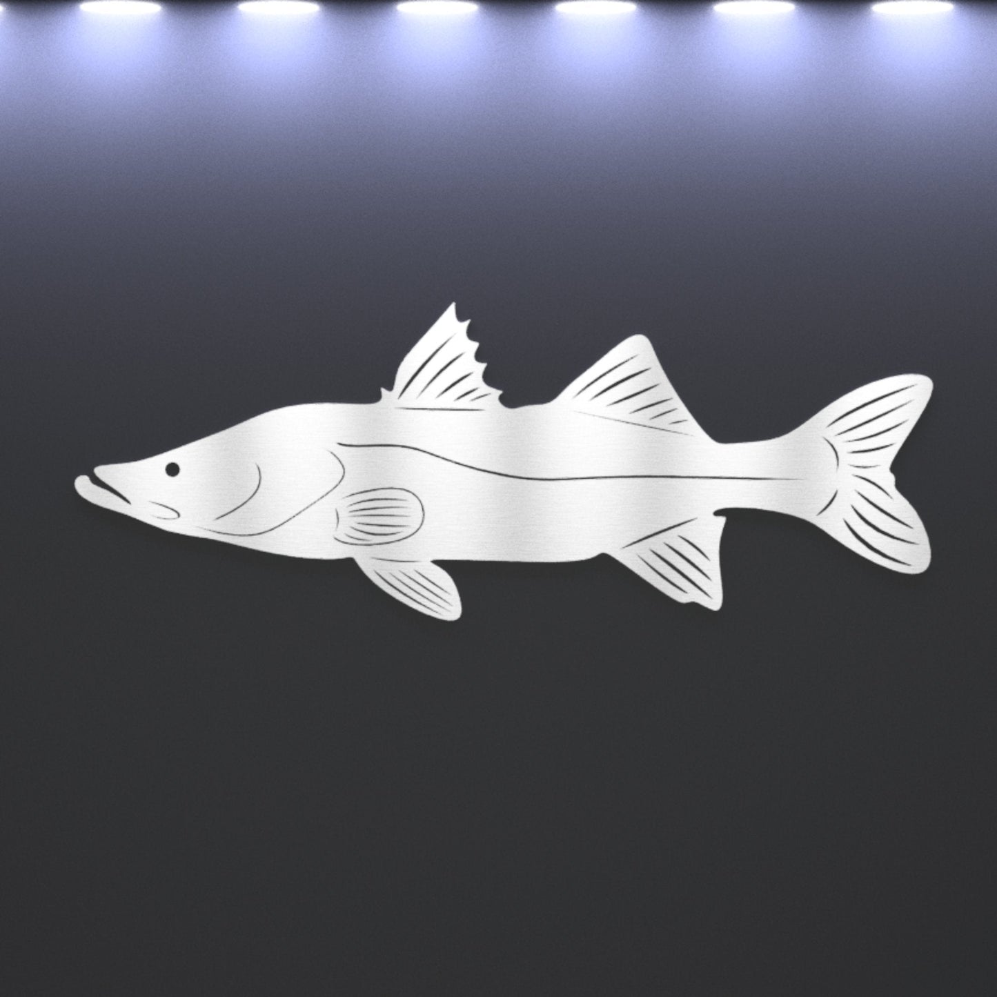 Steel Snook Wall Art