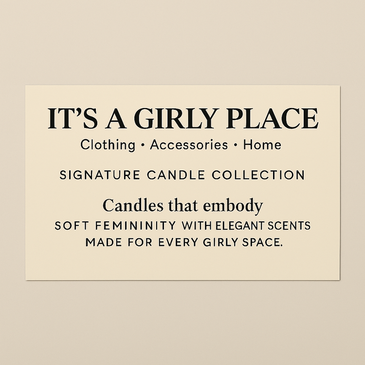 It's a Girly Place - Candles