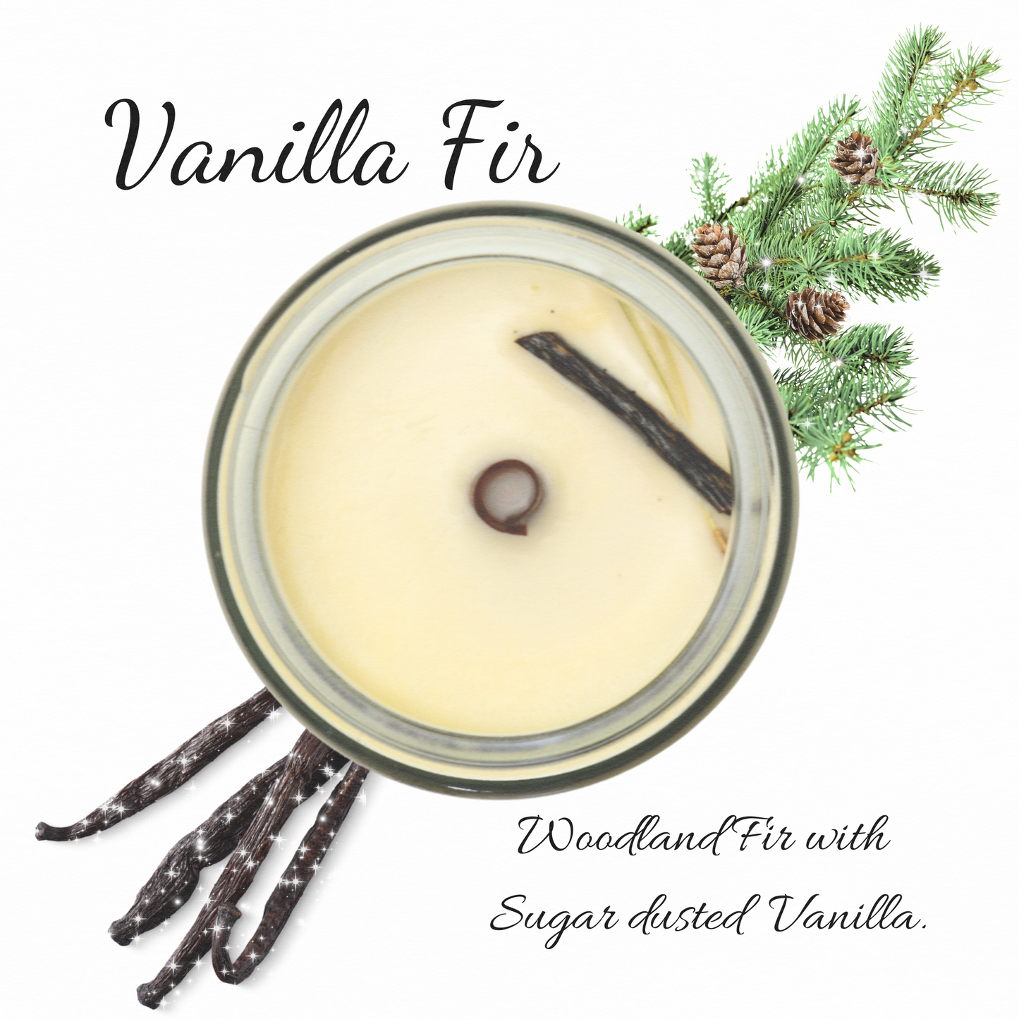 Vanilla Fir | Essential Oil | 3 oz Jar Candle