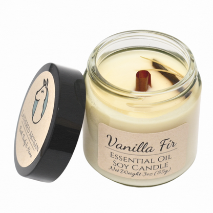 Vanilla Fir | Essential Oil | 3 oz Jar Candle