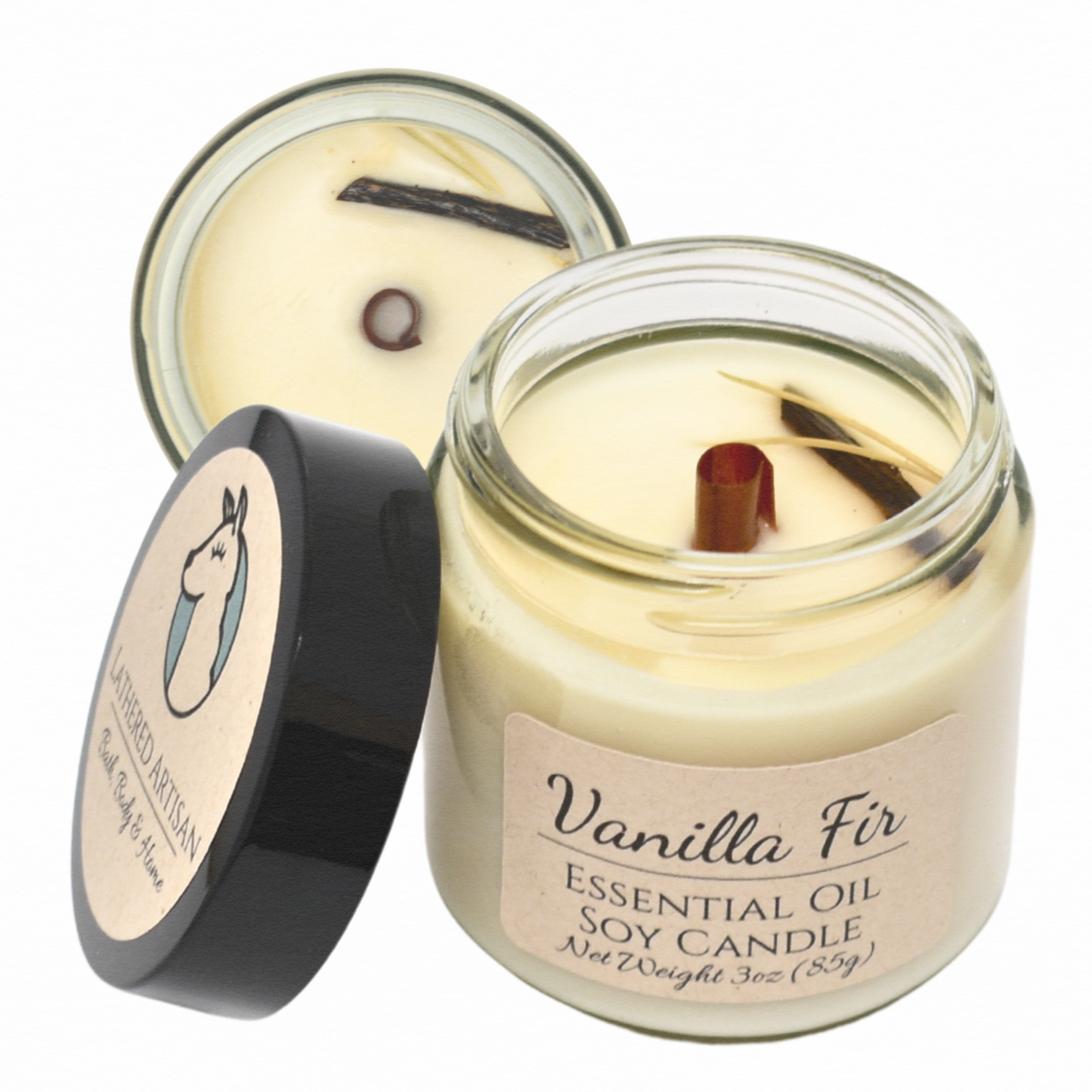 Vanilla Fir | Essential Oil | 3 oz Jar Candle