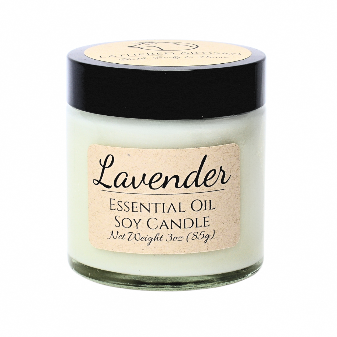 Lavender | Essential Oil | 3 oz Jar Candle