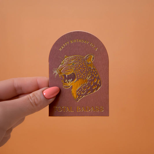 Total Badass Birthday | Mini Card