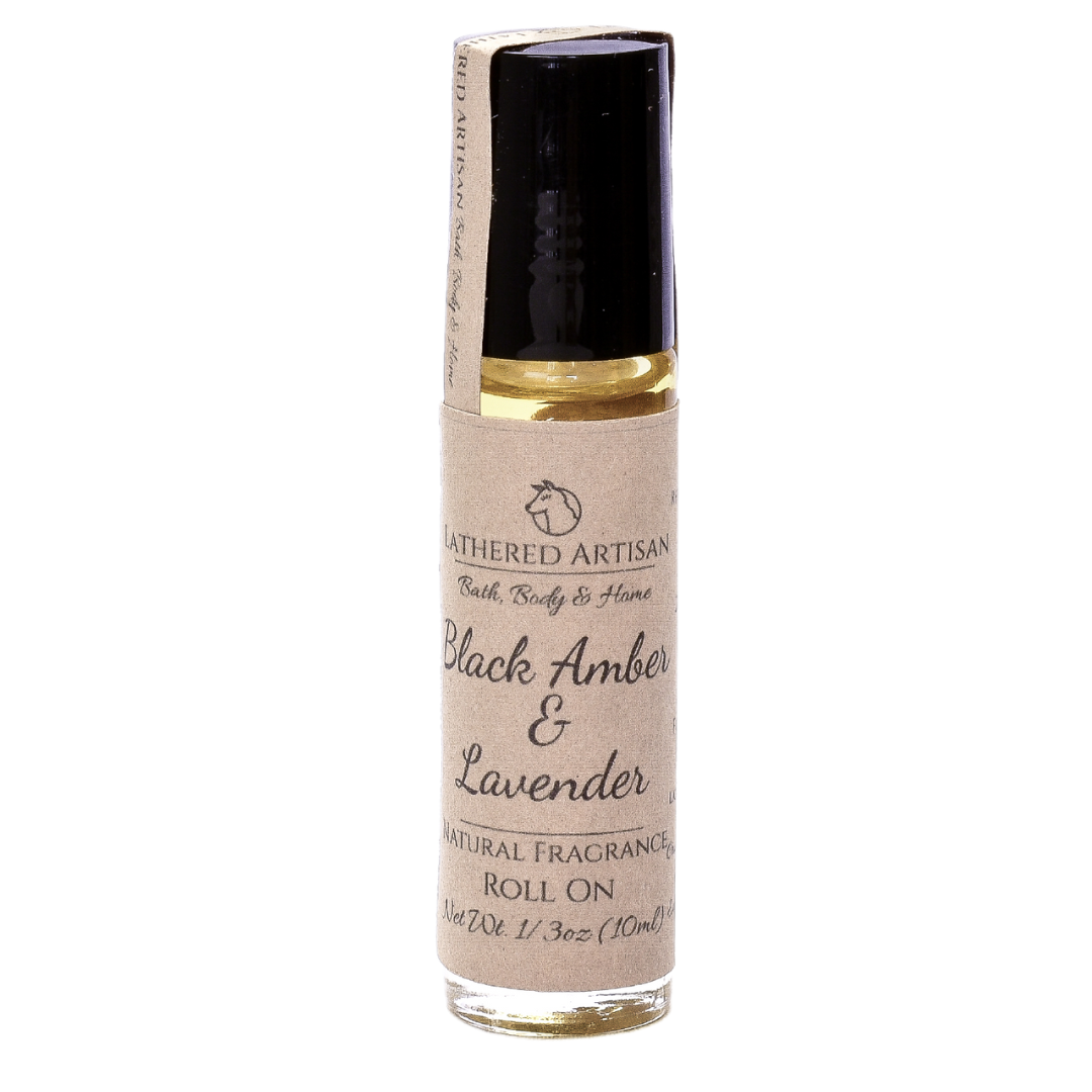 Black Amber & Lavender | Natural Fragrance | Oil Perfume