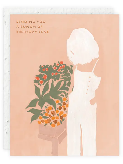 Bunch of Love - Seeded Birthday Card