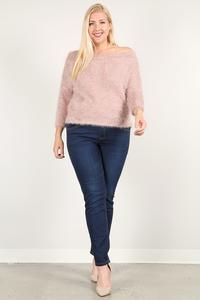 Textured Long Sleeve Top - It's a Girly Place