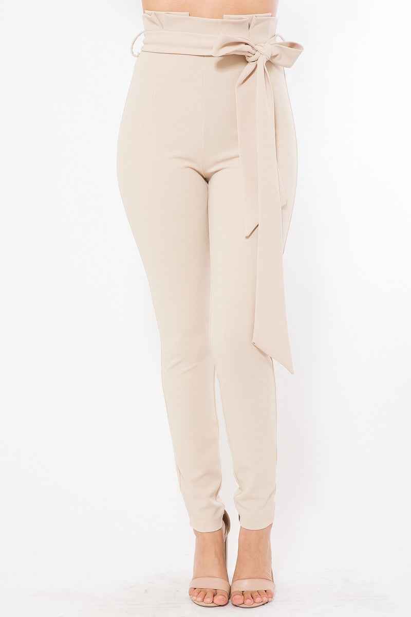 High Waist Fashion Skinny Pants