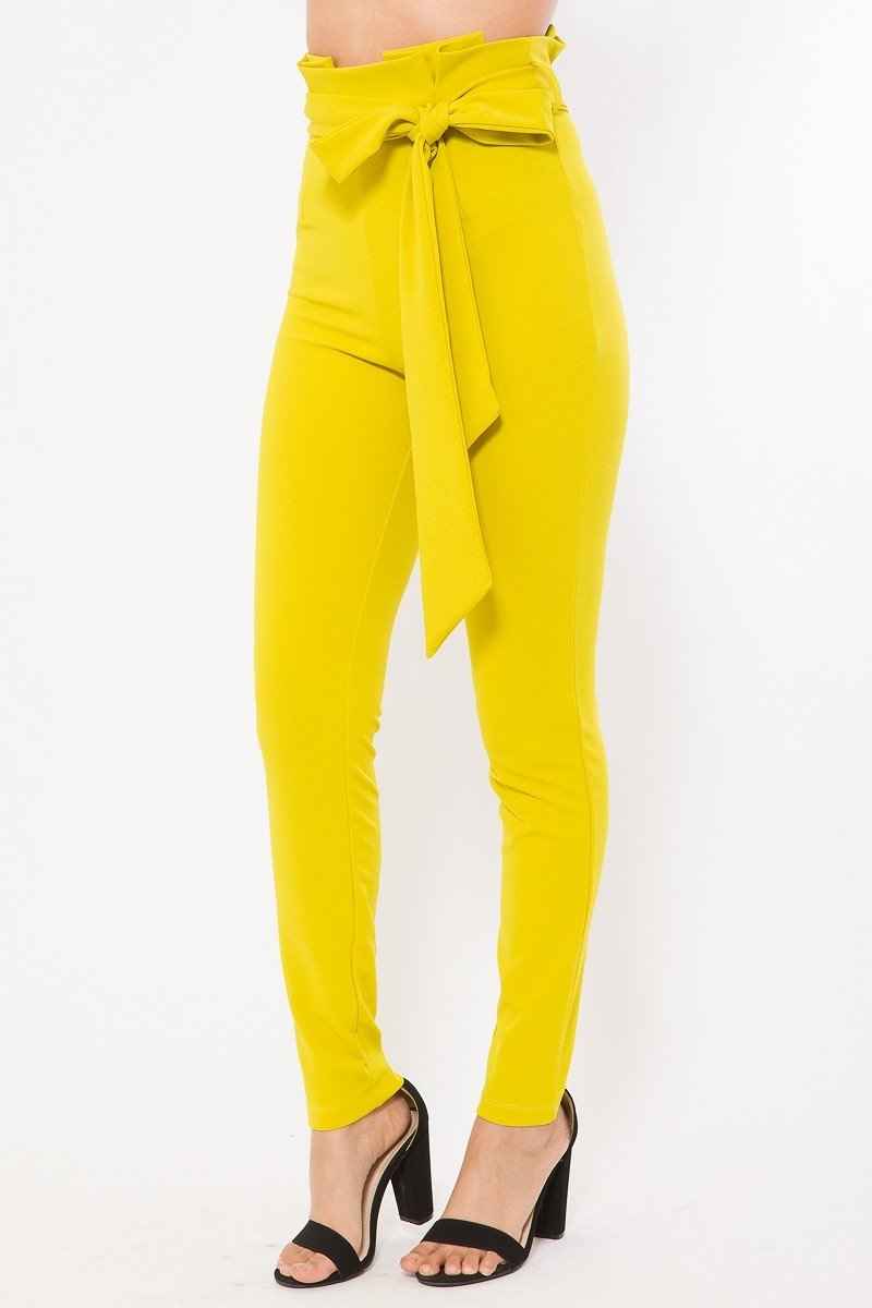 High Waist Fashion Skinny Pants