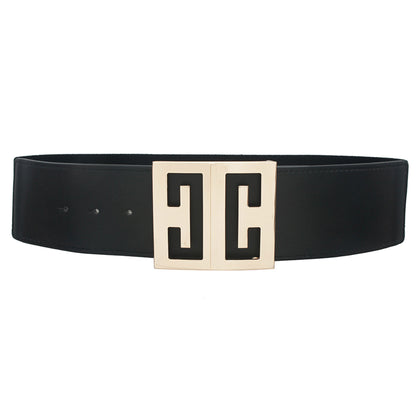 Mirror Cut Out Square Buckle Belt - It's a Girly Place