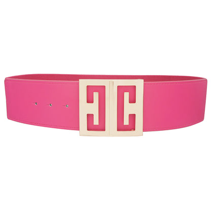 Mirror Cut Out Square Buckle Belt - It's a Girly Place