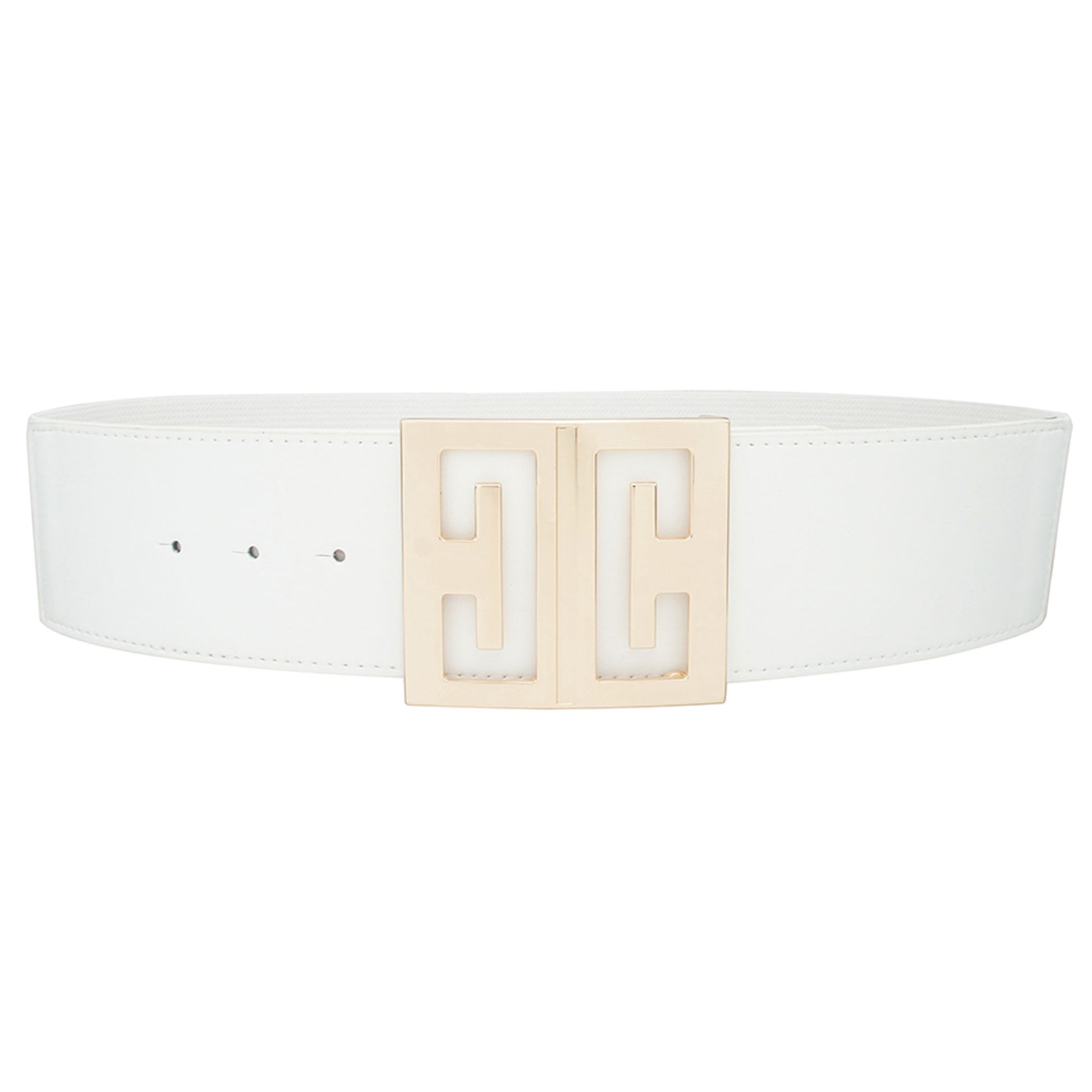 Mirror Cut Out Square Buckle Belt - It's a Girly Place