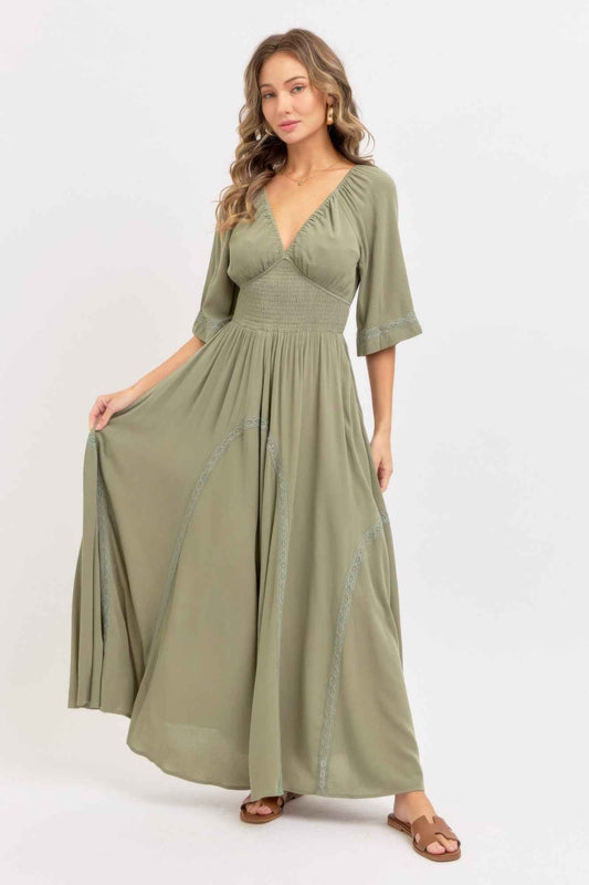 Romantic Flowy Maxi Dress