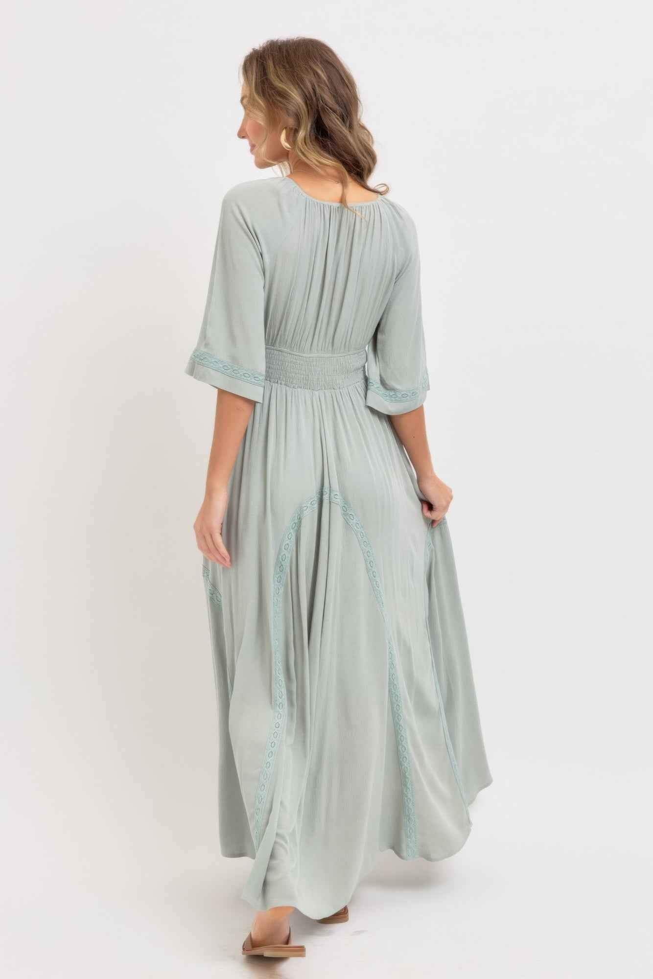 Romantic Flowy Maxi Dress