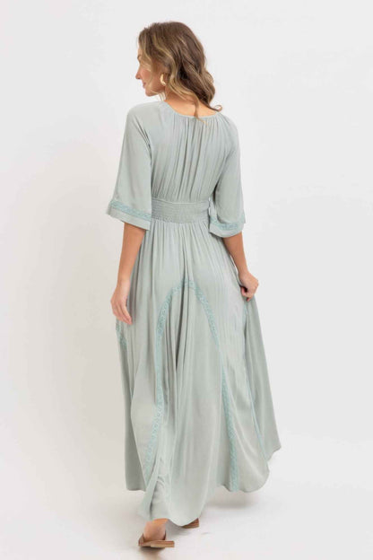 Romantic Flowy Maxi Dress