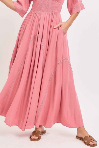 Romantic Flowy Maxi Dress