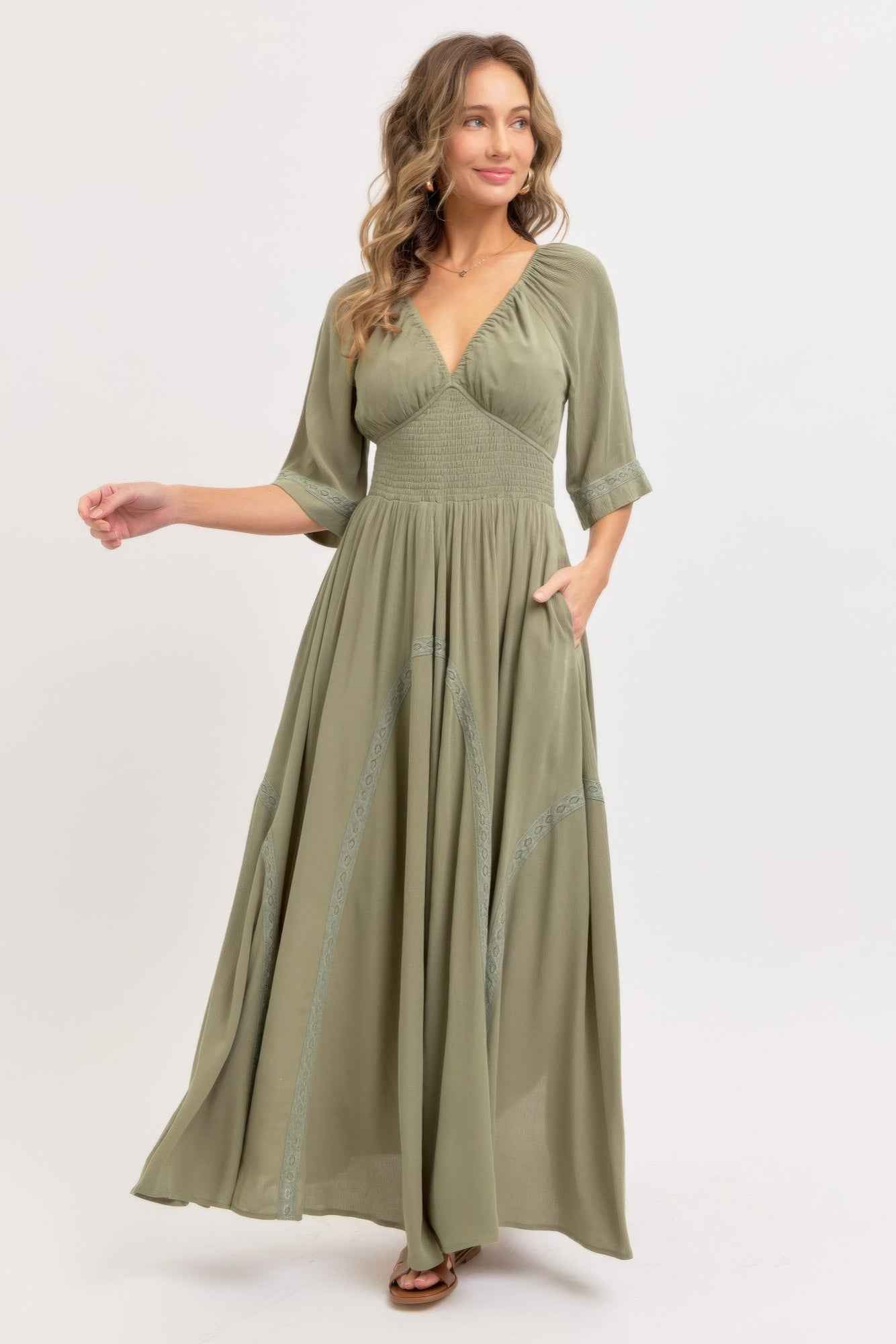 Romantic Flowy Maxi Dress