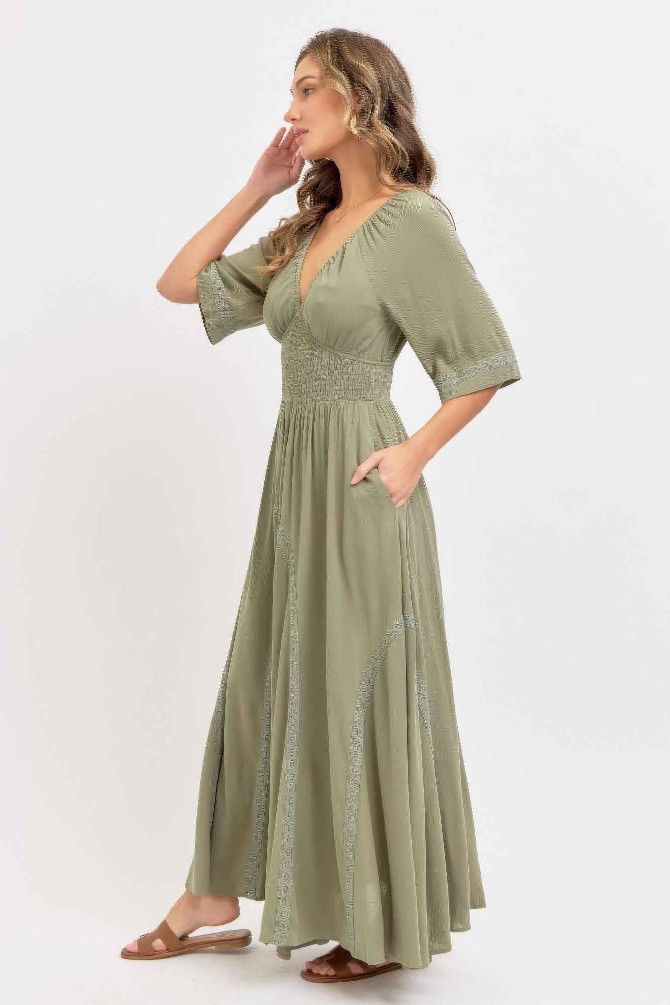 Romantic Flowy Maxi Dress