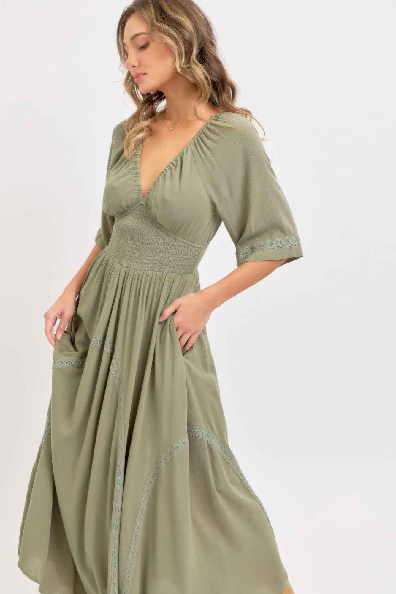 Romantic Flowy Maxi Dress