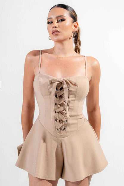 Stretch Woven Jumpsuit