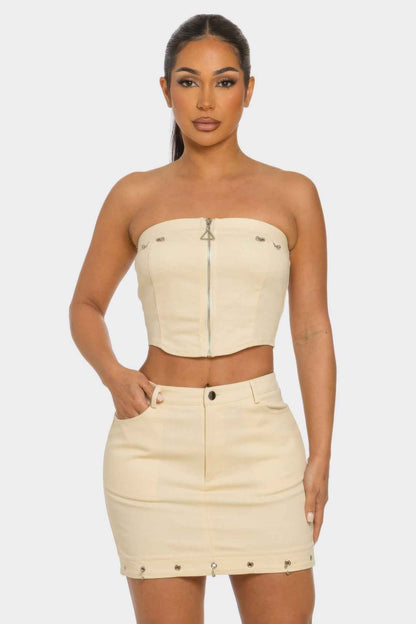 Space Girl Skirt Set