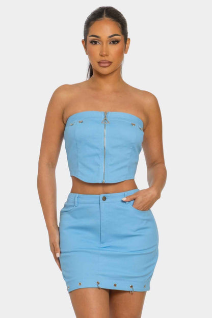 Space Girl Skirt Set