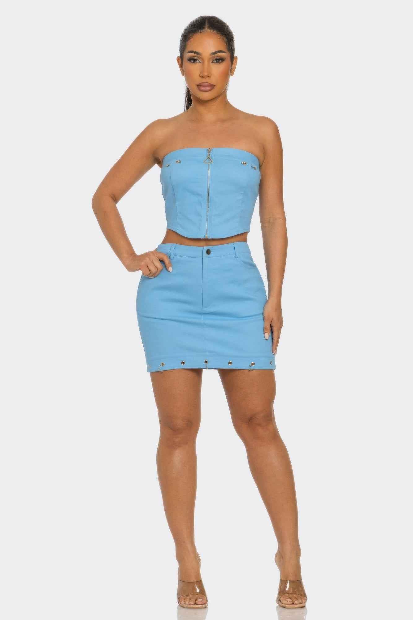 Space Girl Skirt Set