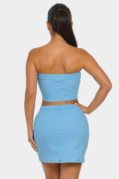 Space Girl Skirt Set