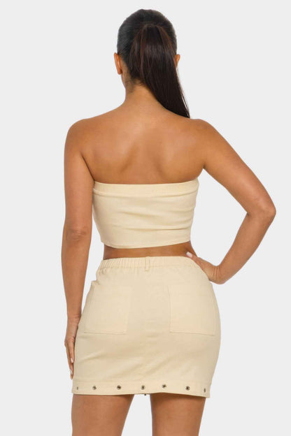 Space Girl Skirt Set