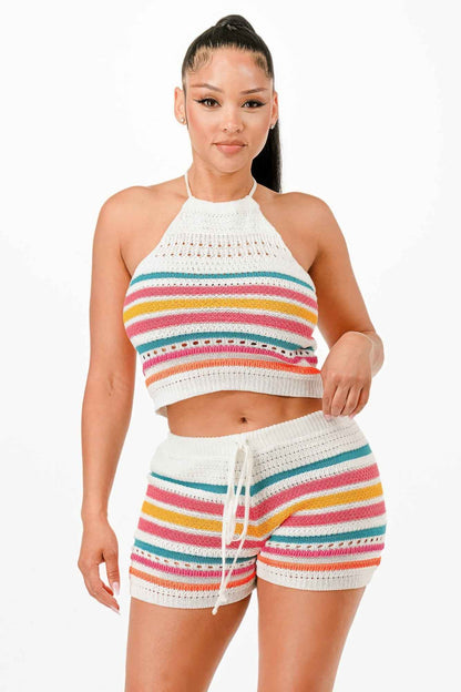 Crochet Short Set
