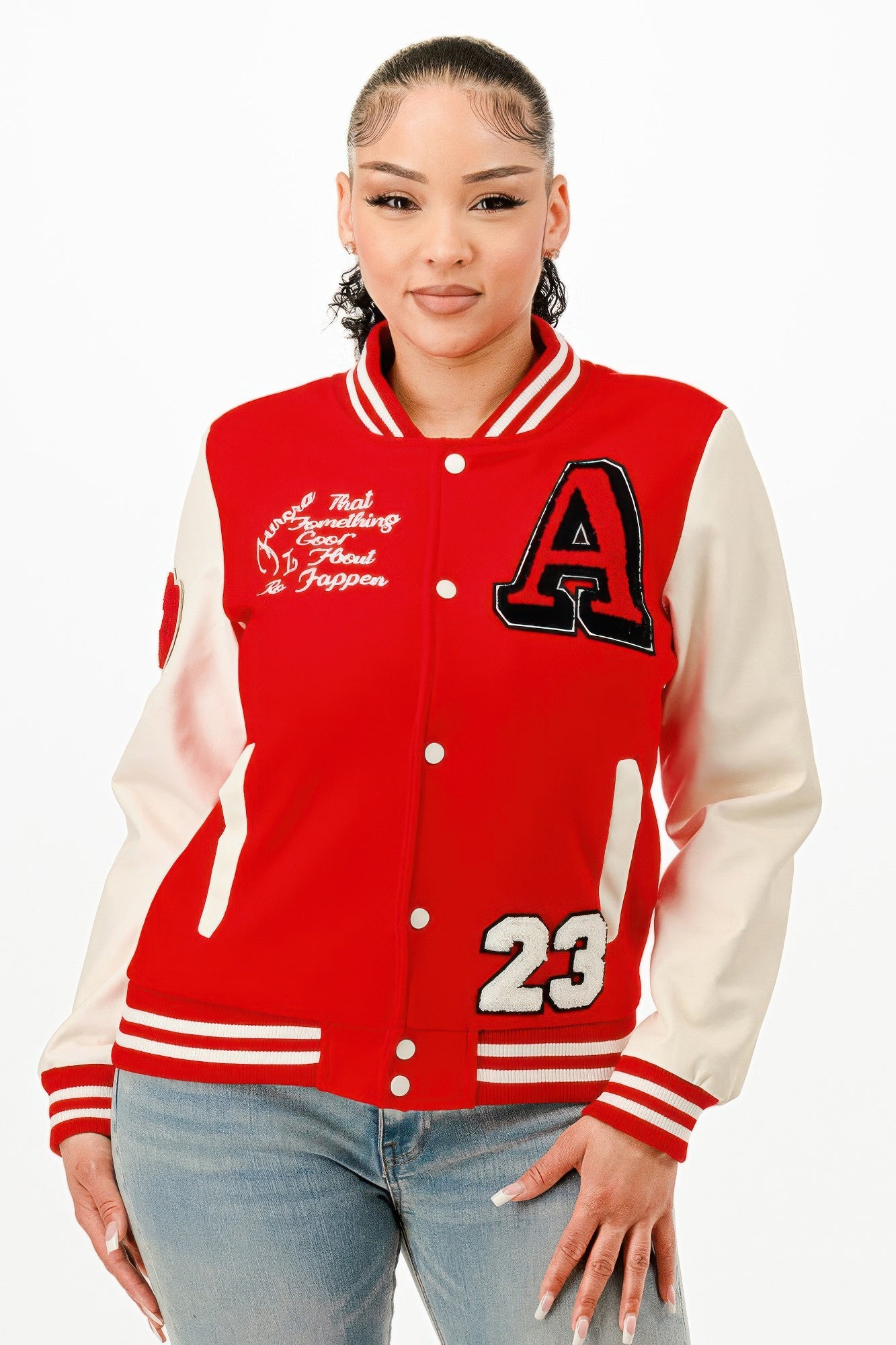 Patch Varsity Bomber Jacket - It's a Girly Place