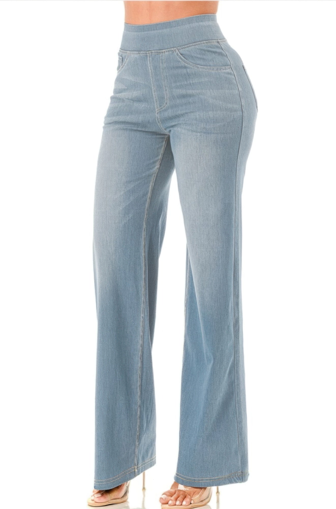 Ultra Soft Flare Baggy Jeans - It's a Girly Place