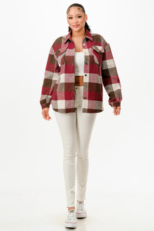 Flannel Jacket - It's a Girly Place