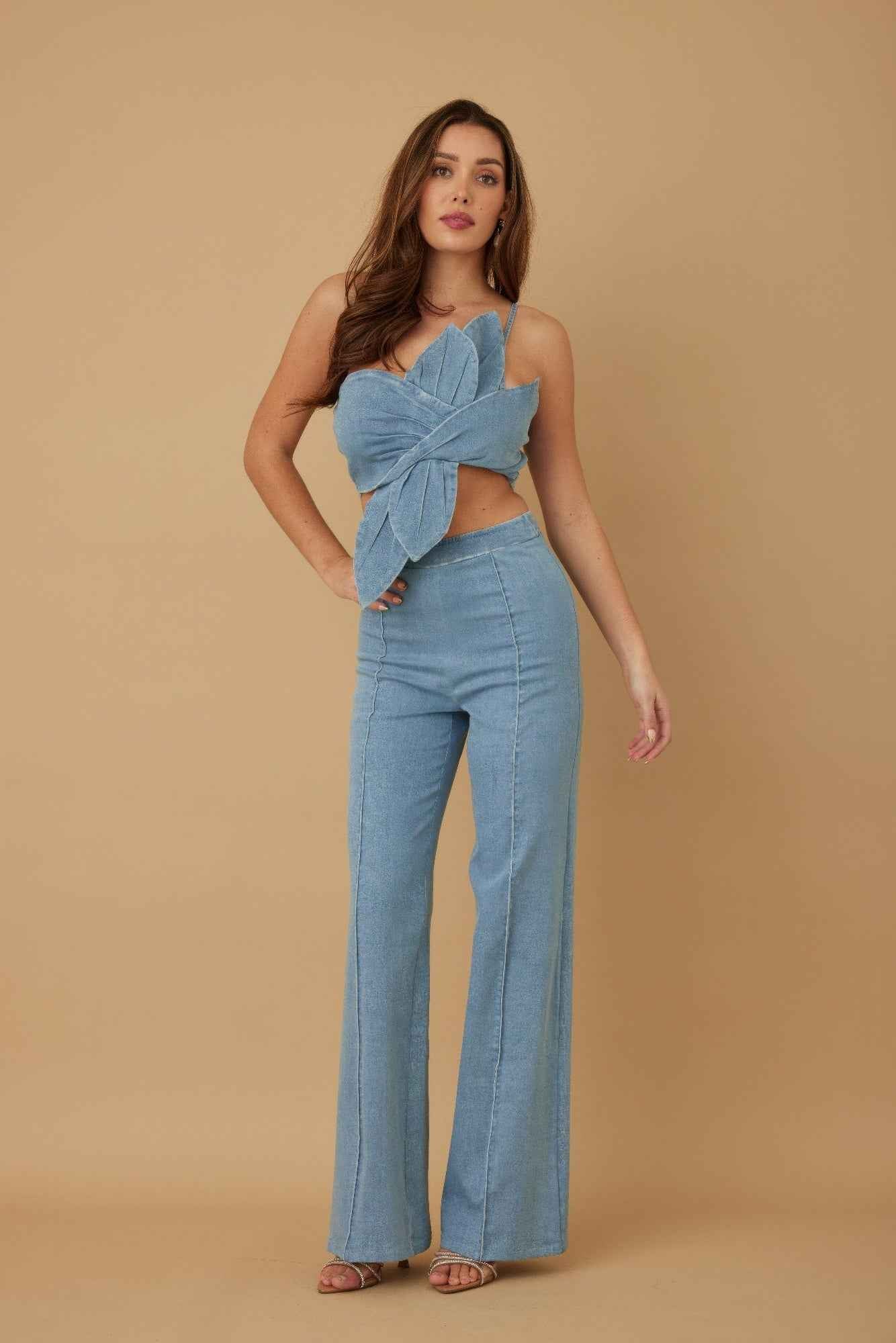 Single Strap Wrap Flower Set