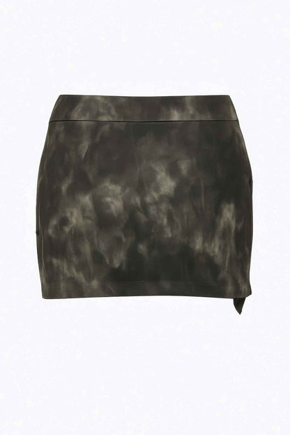 Mid Waist Mini Skirt