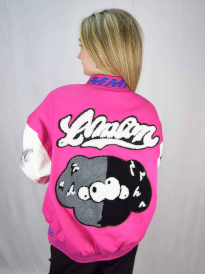 Reversible Patchwork Varsity Jacket