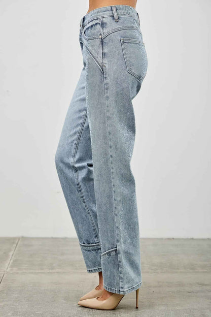 Mid Rise Straight With Piping