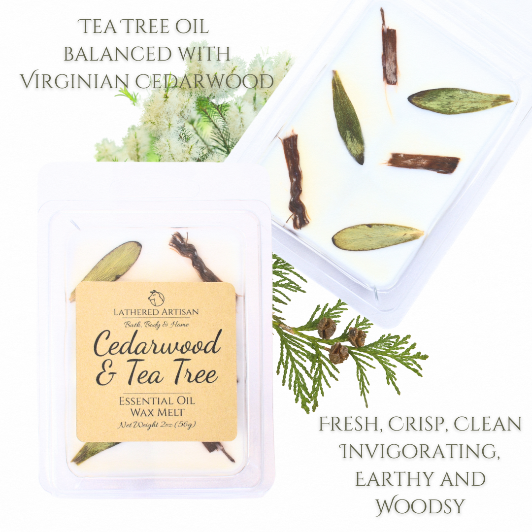 Cedarwood & Tea Tree | Essential Oil | Wax Melts