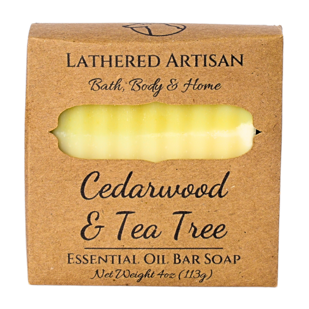Cedarwood & Tea Tree | Essential Oil | Bar Soap