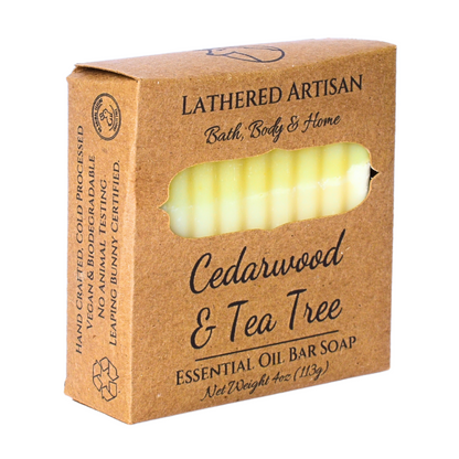 Cedarwood & Tea Tree | Essential Oil | Bar Soap