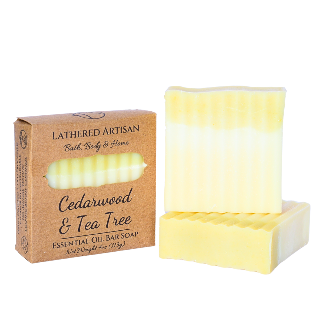 Cedarwood & Tea Tree | Essential Oil | Bar Soap