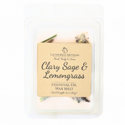 Clary Sage & Lemongrass | Essential Oil | Wax Melts