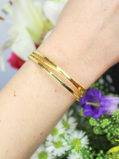 Crossed Branches Cuff Bracelet