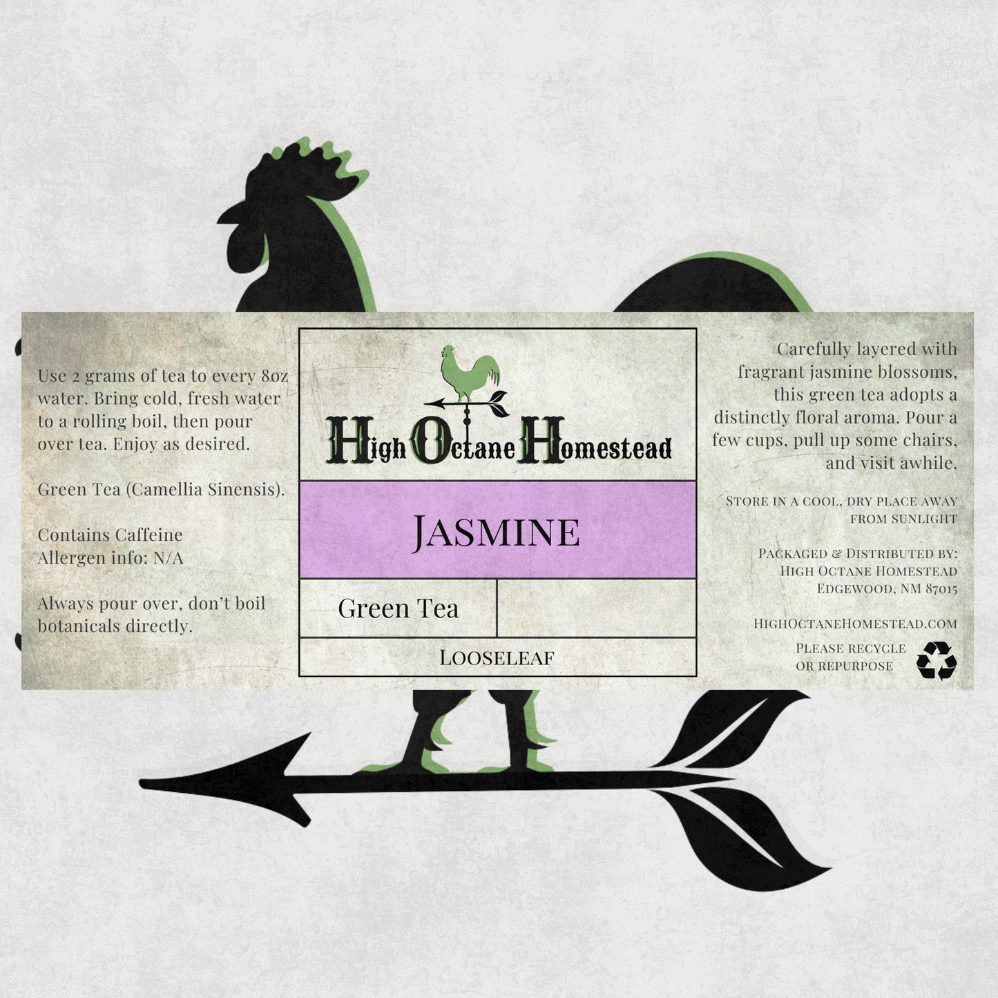 Jasmine | Green | Loose-leaf Tea