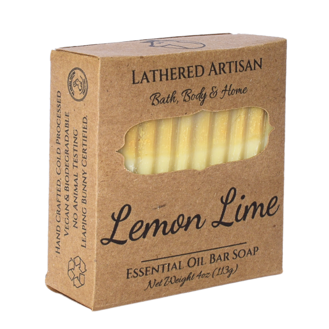 Lemon Lime | Essential Oil Bar Soap