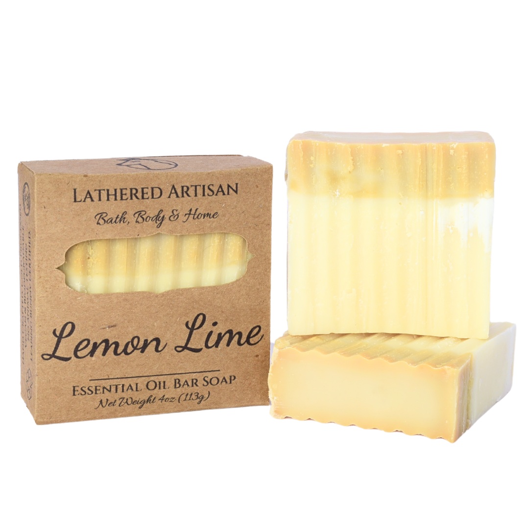 Lemon Lime | Essential Oil Bar Soap