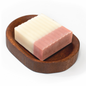 Mahogany Oval | Natural Wooden | Soap Dish