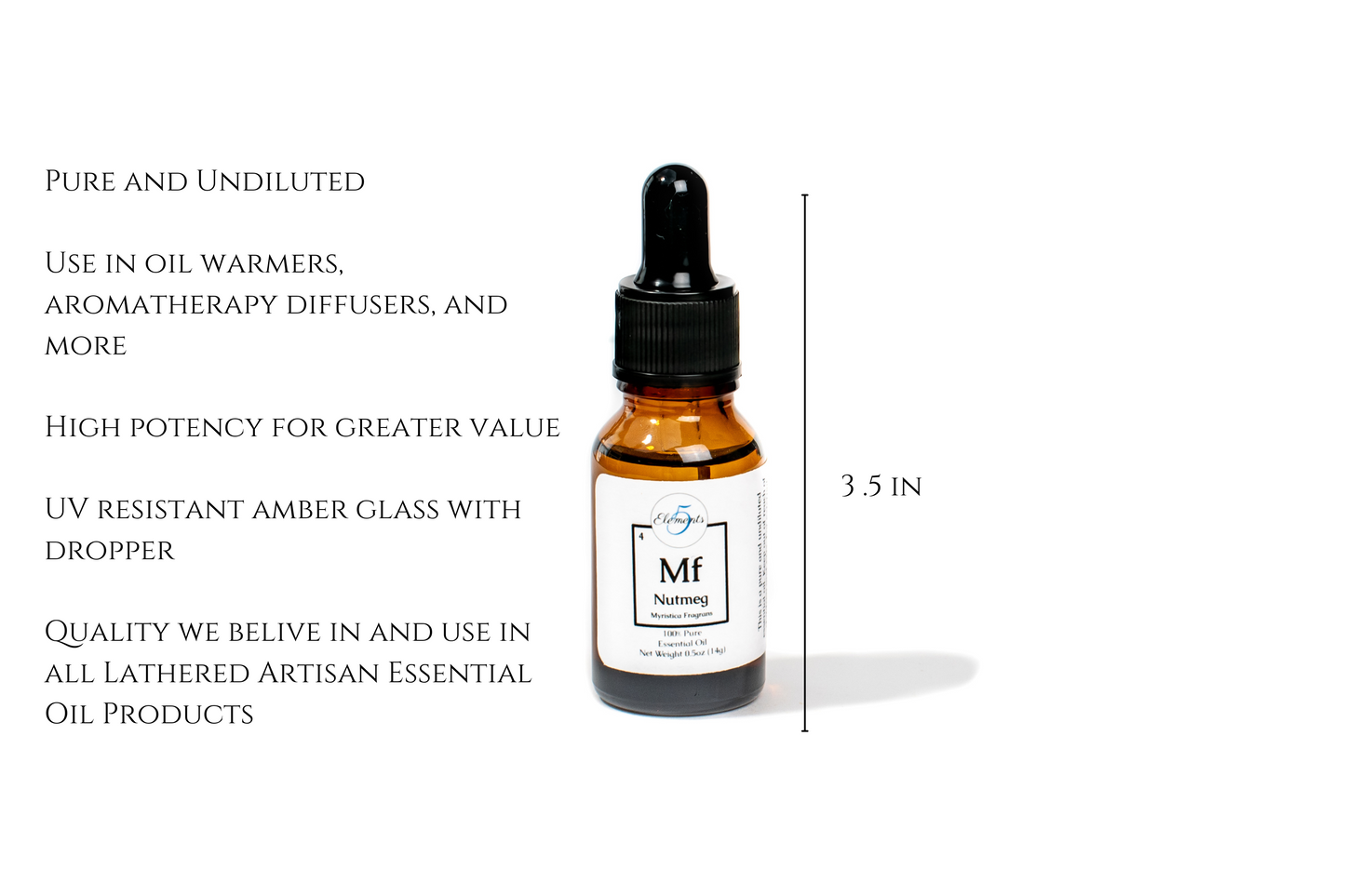 Nutmeg | Essential Oil | Myristica Fragrans