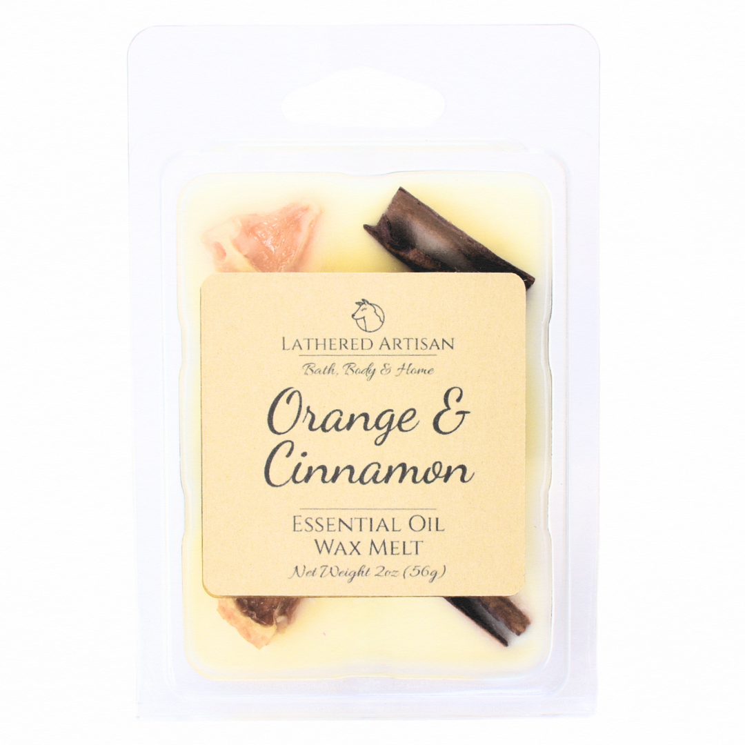 Orange & Cinnamon | Essential Oil | Wax Melts